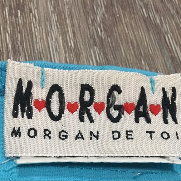 Vintage Blue Morgan Athletic Striped Skirt - Picture 4 of 5